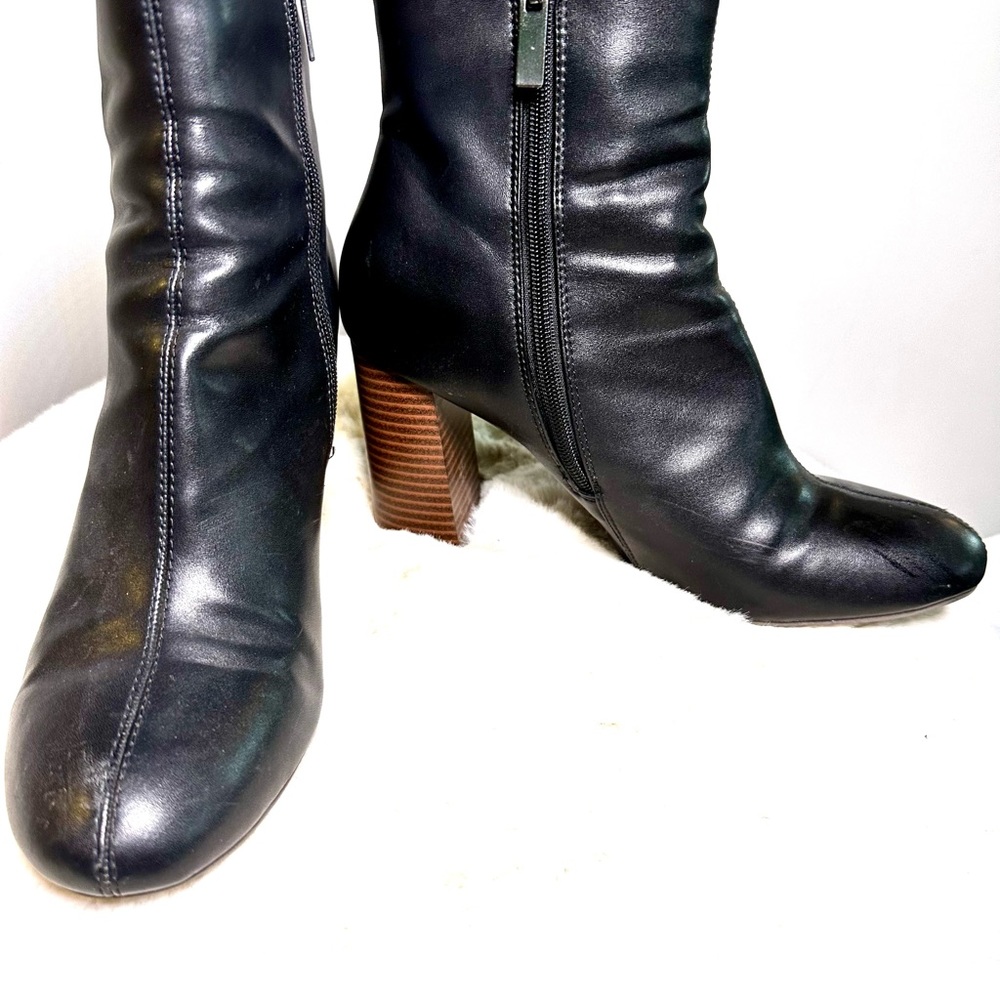 Merona faux leather bootie
